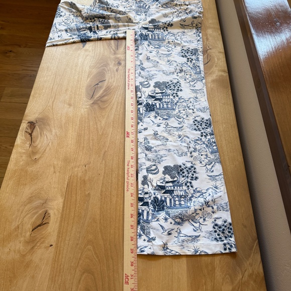 J MCLAUGHLIN PANTS CATALINA CLOTH PULL ON STRAIGHT LEG ZIP POCKET ASIAN PRINT S - Picture 9 of 12